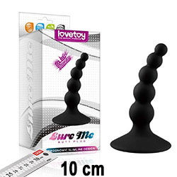 Lure Me Butt Plug 10 cm Boy Ergonomik Vantuzlu Boumlu Anal Tpa L- LT1023