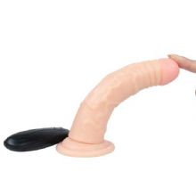 Kumandalı Tireşimli Vantuzlu 16,5 cm Realistik Yapay Penis L-U6086