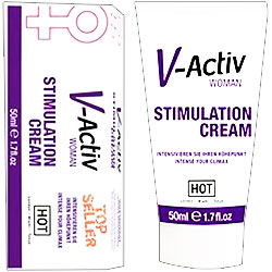 Hot V-Activ Stimulation Cream For Woman Vajina Kremi 50 ml C-1232