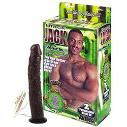 Black Jack 27 cm Büyük Penisli Afrikalı Siyah Şişme Erkek C-223
