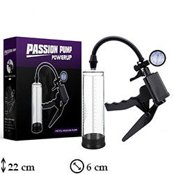 Passion Pump Tabanca Mekanizmali Basin lerli Gl Penis Pompasi C-4011