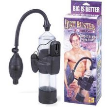 LUST BUSTER Titreşim Motorlu Penis Pompası C-429 +HEDİYE Kaydırıcı Jel