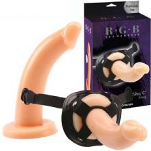 19 cm Vantuzlu Sökülebilen Pürüzsüz Penisli Strap-On C-CH7088