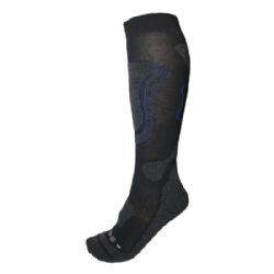 Gabriel Najdorf Thermolite Outdoor Ski Snowboard Extreme Socks Termal Diz Alt orap Siyah-Mavi