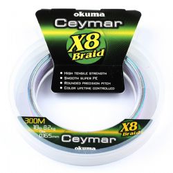 Okuma Ceymar (Multi Color) 0.285mm 300mt 8Kat rg Ip