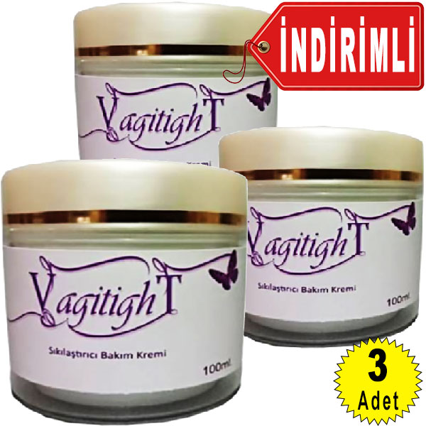 KAMPANYALI 3 KUTU Vagitight - Vaginal Tightening Cream 100ml