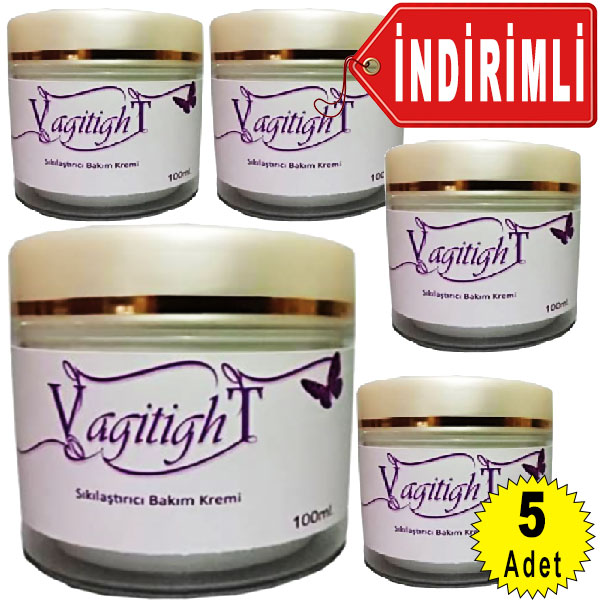KAMPANYALI 5 KUTU Vagitight - Vaginal Tightening Cream 100ml