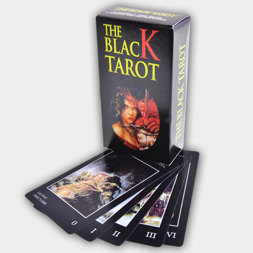 The Black Tarot - Tarot Fal Kartlar DB-D-003
